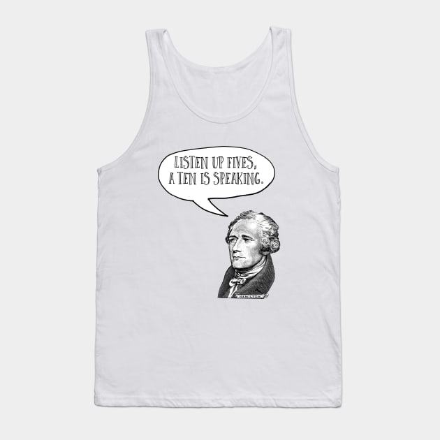 Listen Up Fives Tank Top by crashboomlove